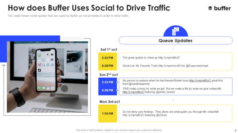 How Does Buffer Uses Social To Drive Traffic 