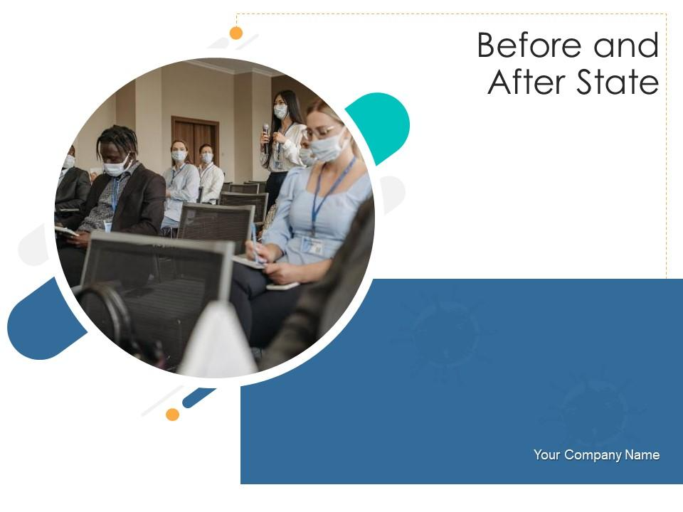 Before and After State Equipment Plan PPT Template