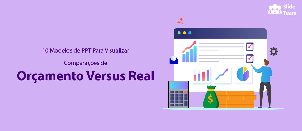 10 Modelos de PPT Para Visualizar Comparações de orçamento Versus Real