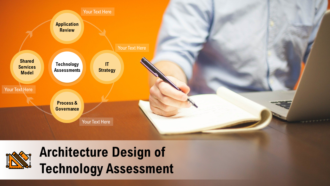 Architecture Design of Technology Assessment Template PPT