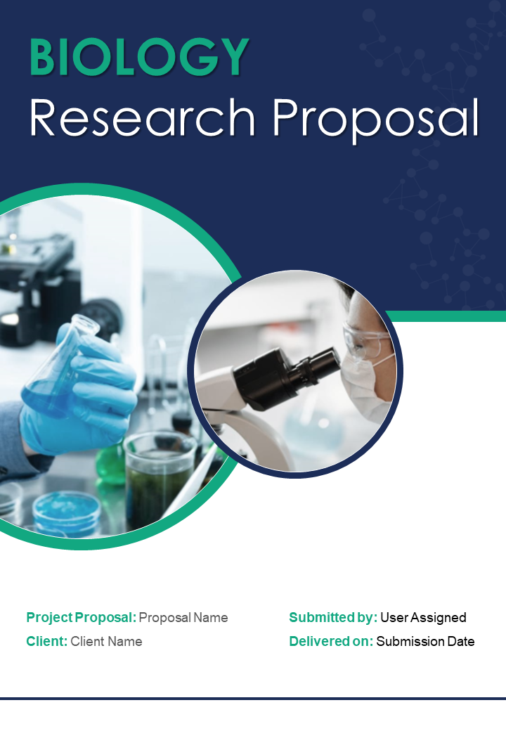 Biology Research Proposal Template