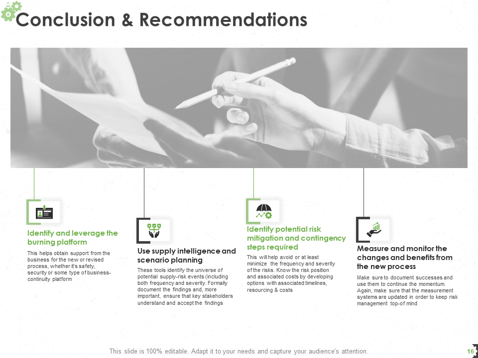 Conclusion and Recommendation Slide