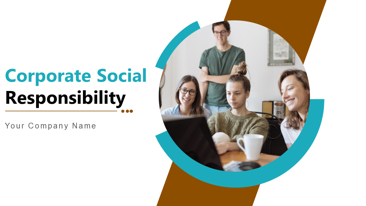 Corporate Social Responsibility Model PowerPoint Presentation