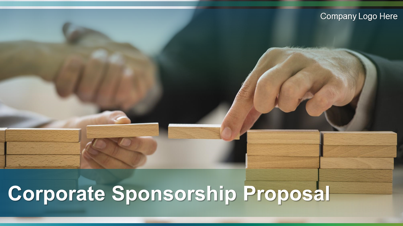 Cover for Corporate Sponsorship Proposal PowerPoint Template