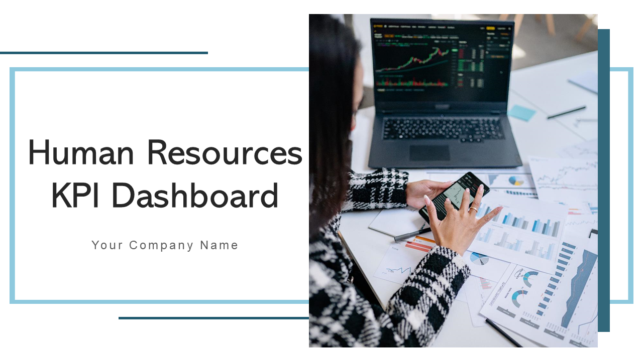 Human Resources KPI Dashboard PowerPoint Template
