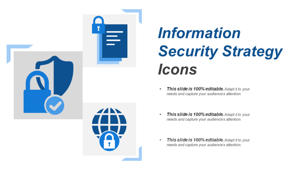 Icons for Principles of Information Security PPT Design