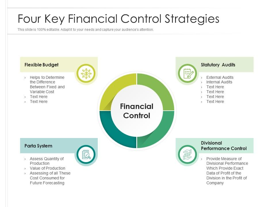 Key Financial Control Strategies PPT Template