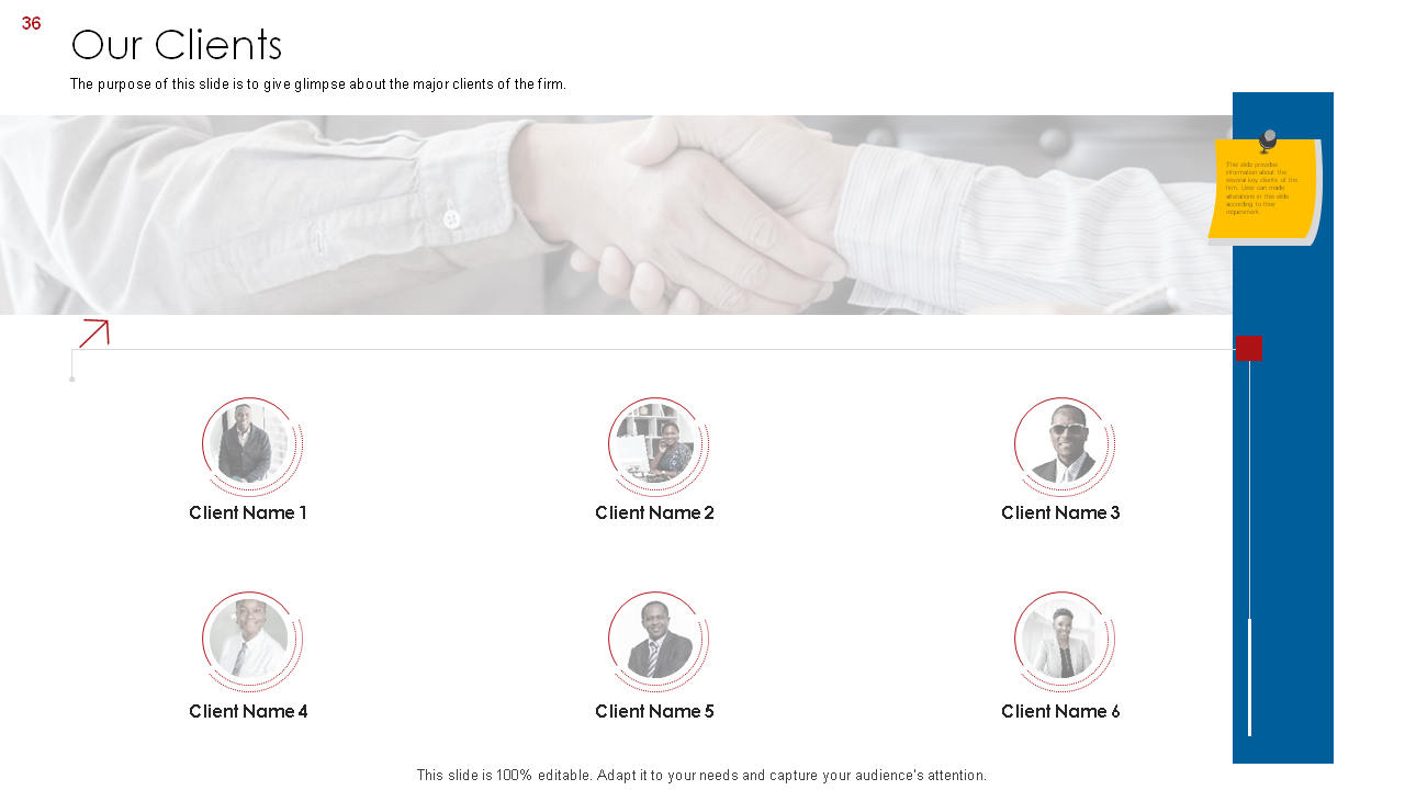 Our Clients PPT Template Our Clients PPT Template