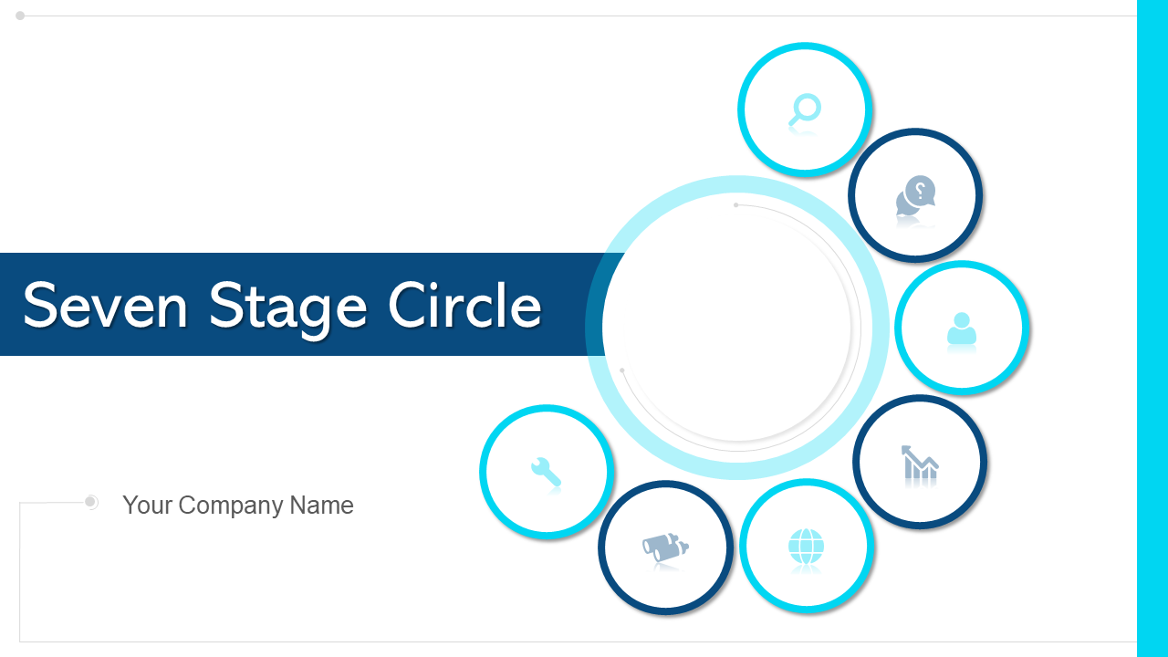 Seven stage circle enterprise secure communication PPT