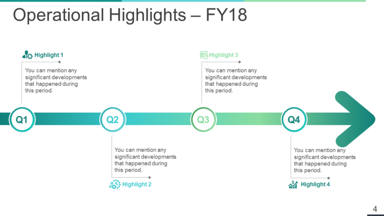 Operational Highlights ORM PPT Pitch Deck