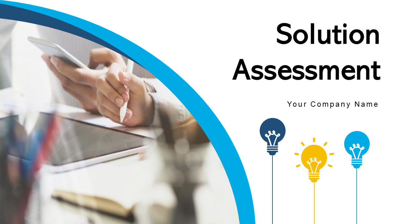 Solution Assessment Technology PowerPoint Template