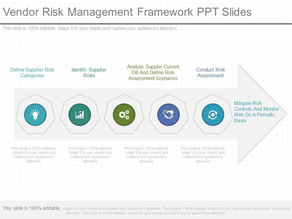 Vendor Risk Management Framework PPT Design