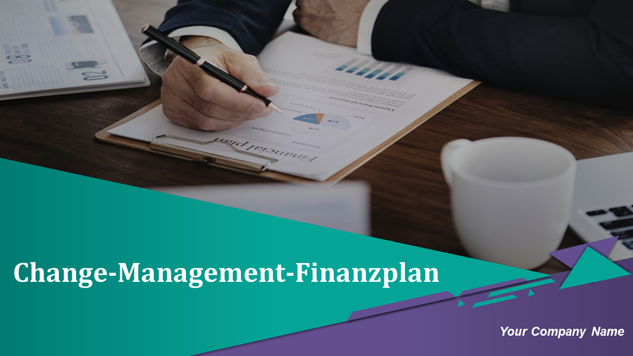 Change Management Finanzplan PowerPoint-Präsentationsfolien
