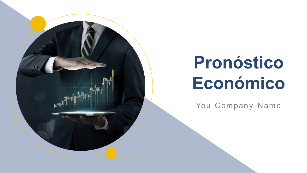 Diapositivas de presentación de powerpoint de pronóstico económico
