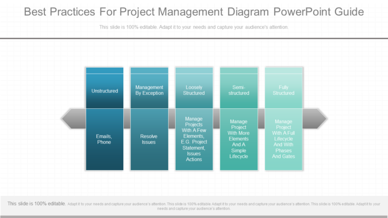 Best practices for project management diagram powerpoint guide