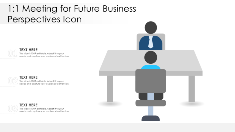 1 on 1 Meeting for Future Business Perspectives Template