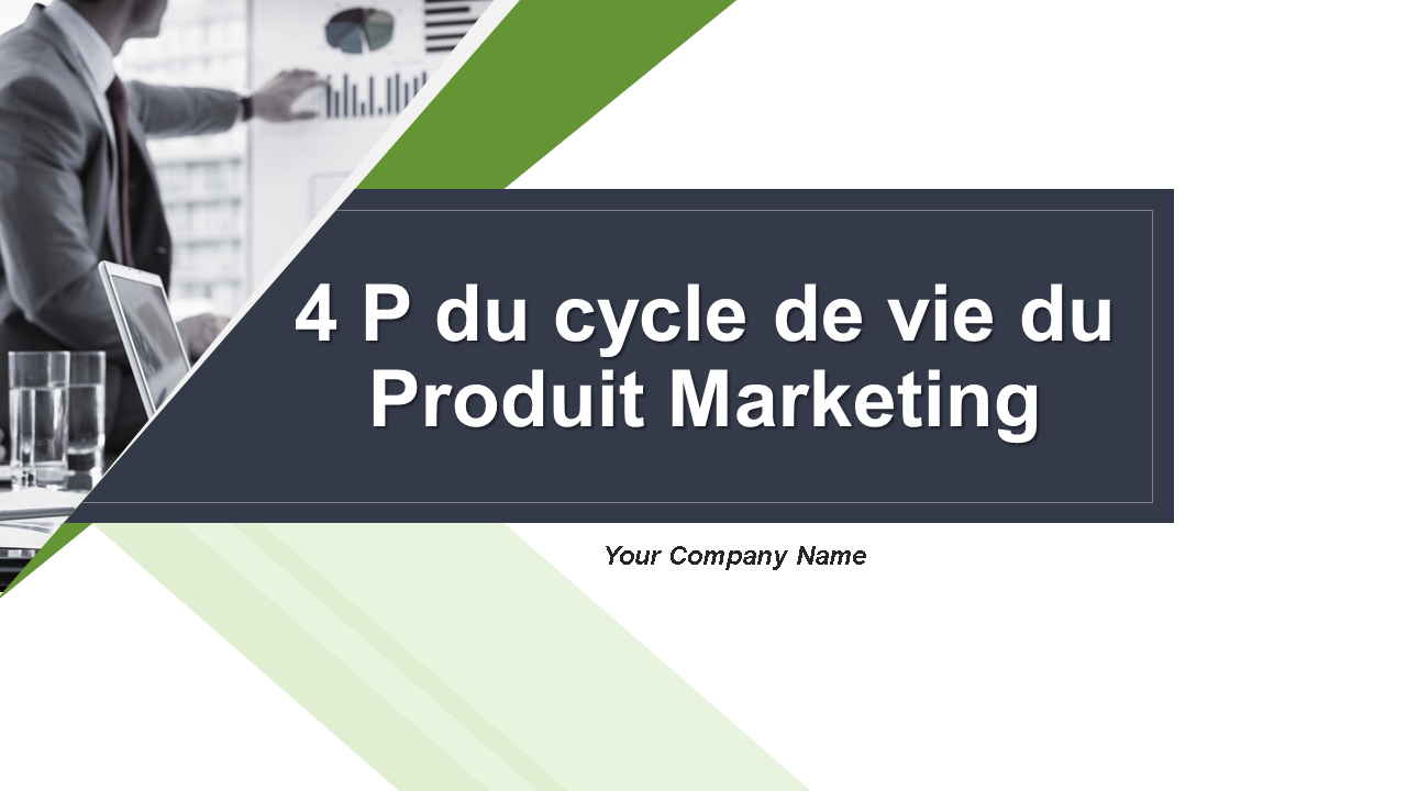 4 ps de diapositives de présentation powerpoint du cycle de vie du produit marketing wd