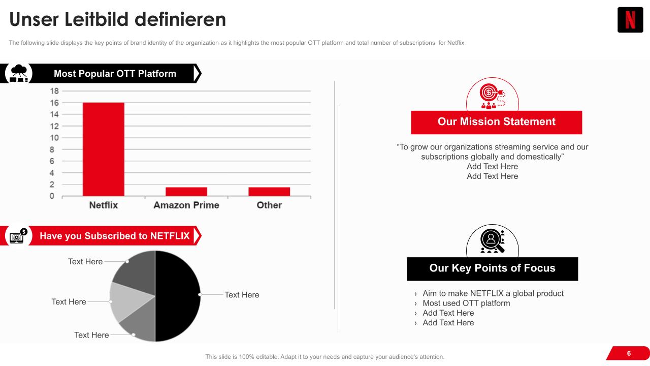 Netflix Finanzieren PPT Schablone Netflix Finanzieren PPT Schablone