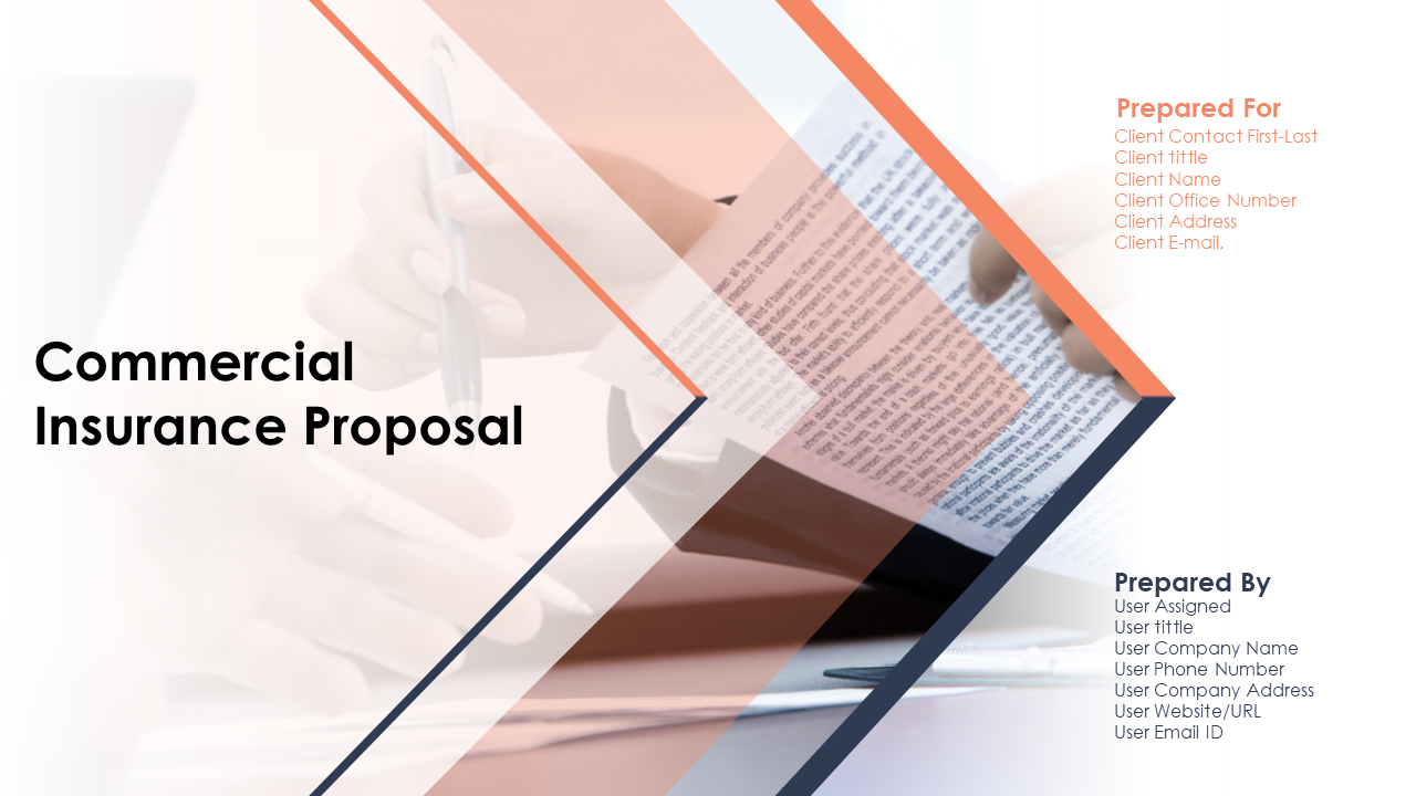 Commercial Insurance Proposal PowerPoint Presentation