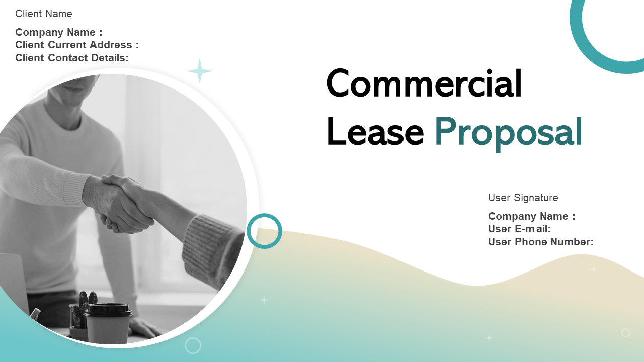 Commercial Lease Proposal PowerPoint Presentation