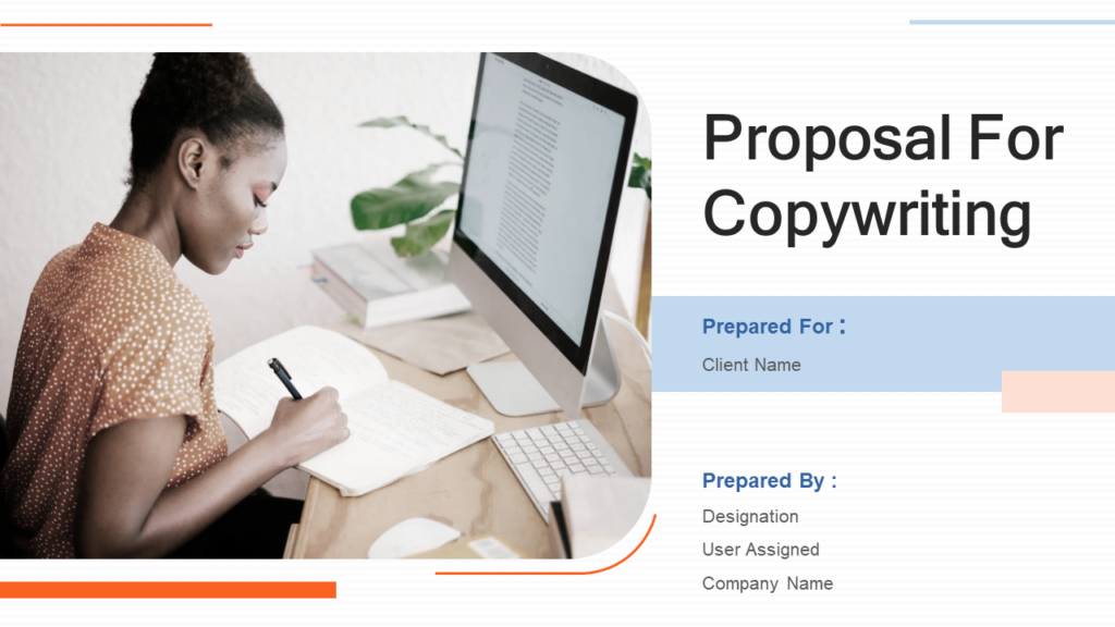 Copywriting Proposal Sample