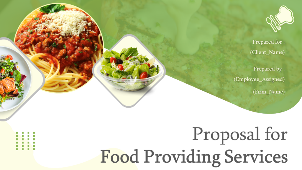 Food Providing Services Proposal PowerPoint Slide