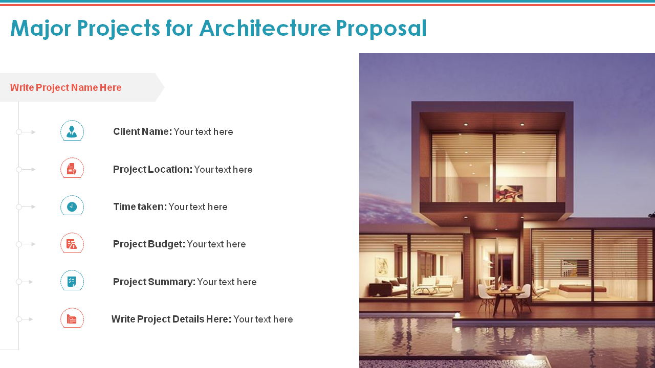 Major Projects for Architecture Proposal PPT