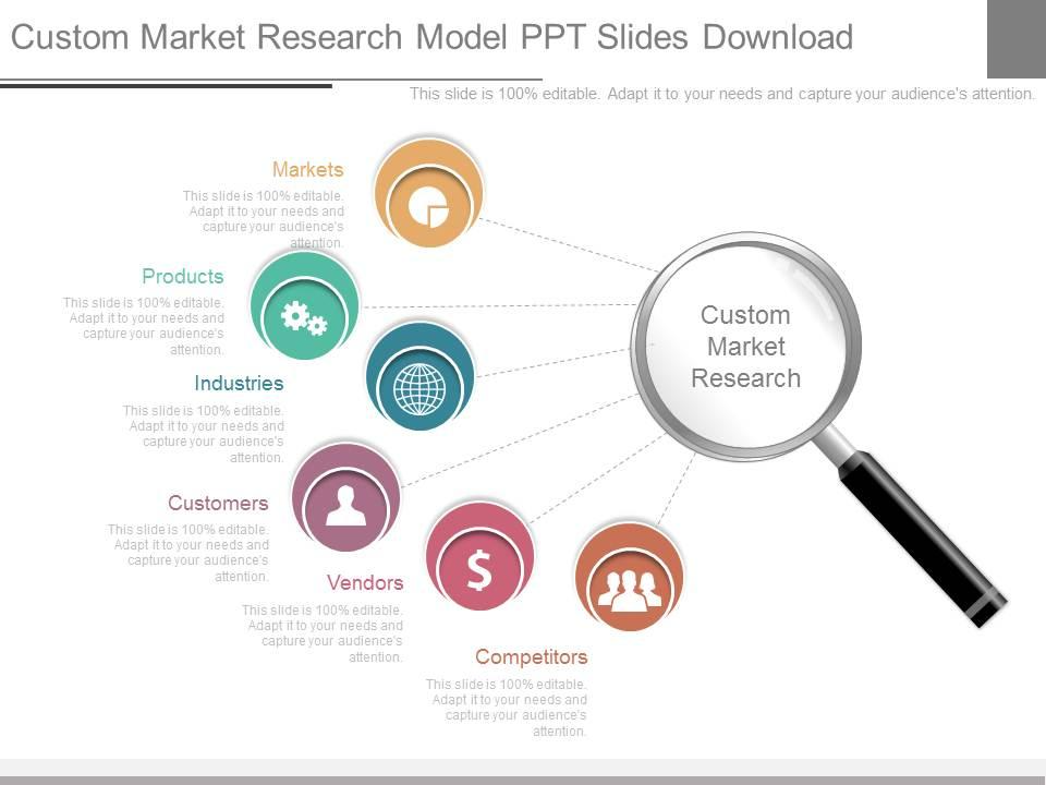 Market Research Report Model PPT Template
