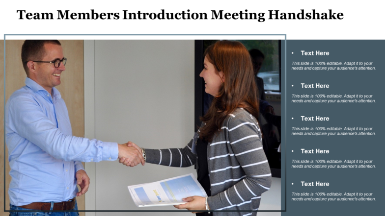 One on one meeting PowerPoint Template