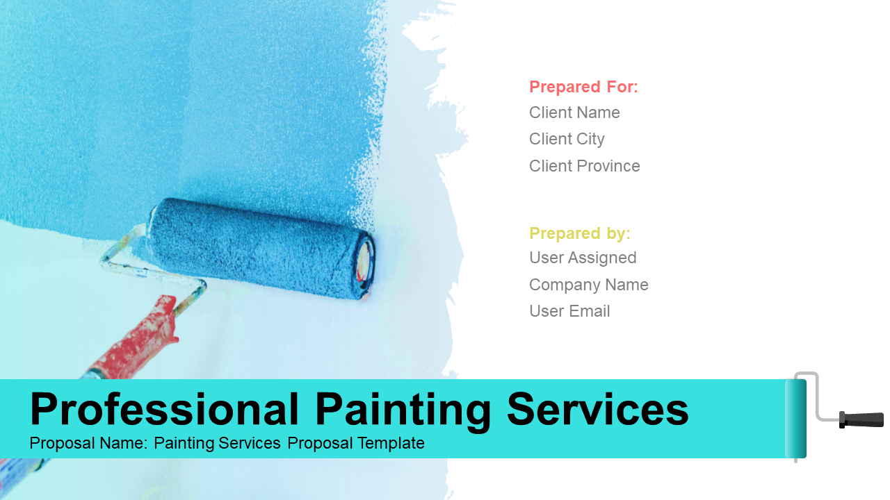 Painting services proposal template