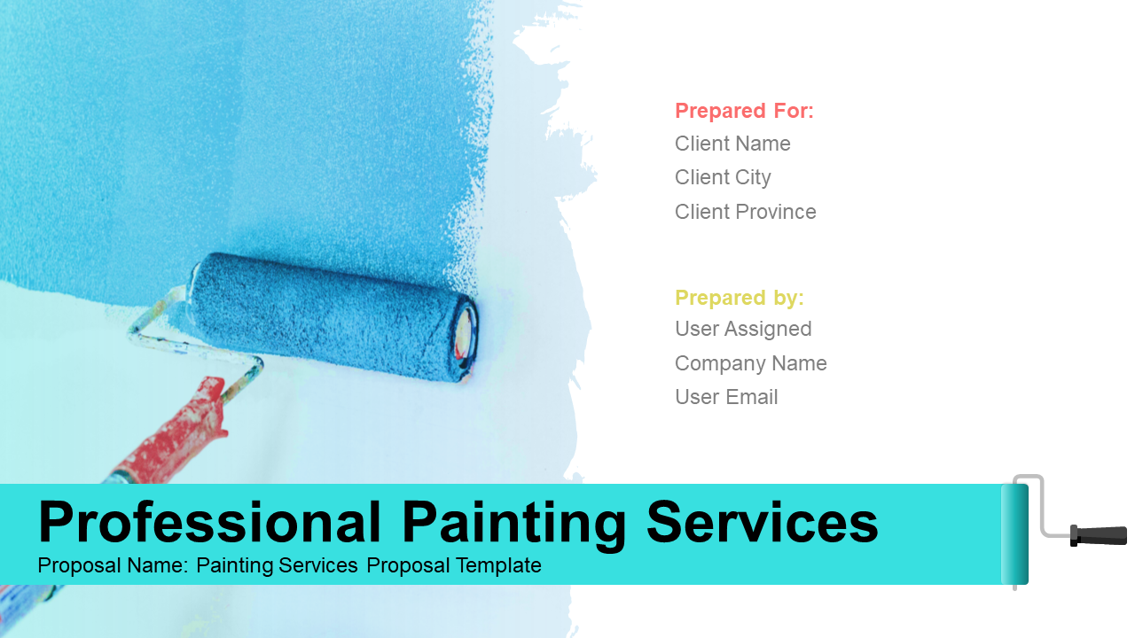 Painting services proposal template Painting services proposal template