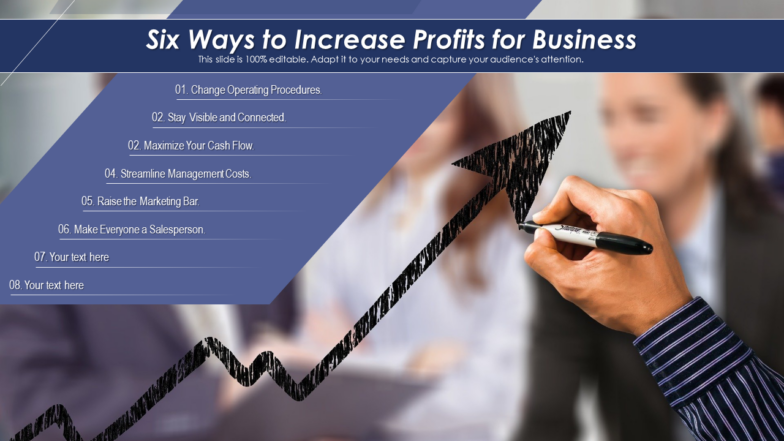 Six Ways to Increase Profits for Business