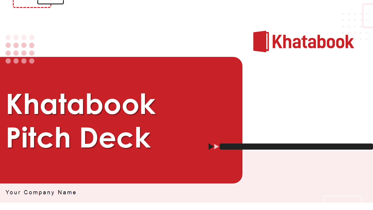 Khatabook Pitch Deck