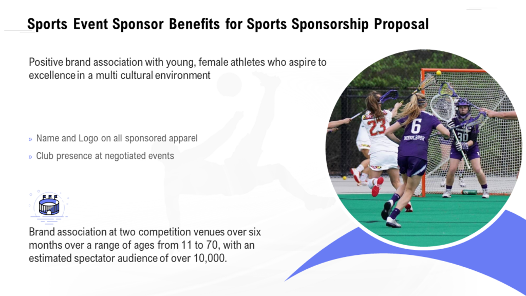 Sports Sponsorship Benefits PPT Diagram