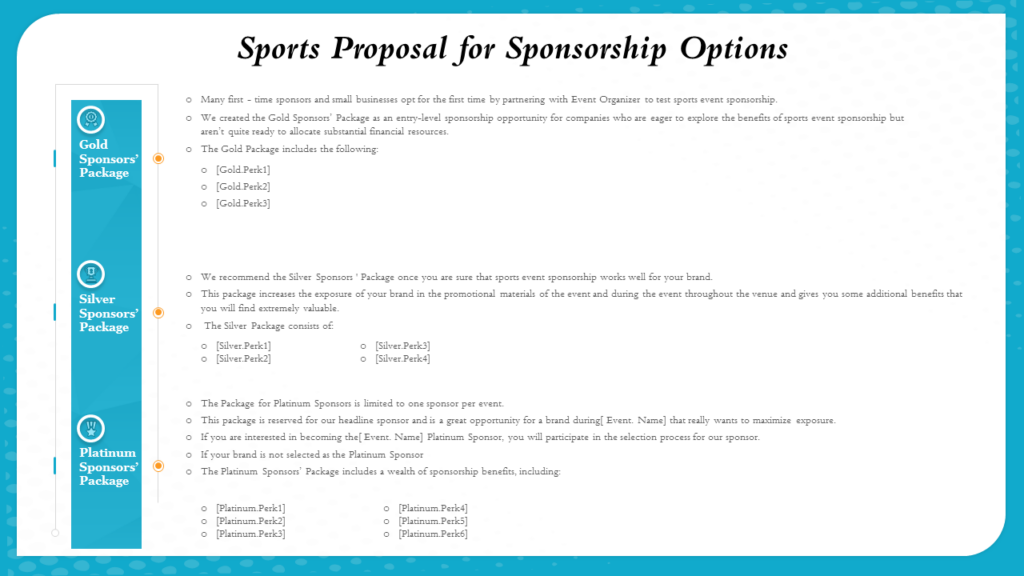 Sports Sponsorship PPT Graphic