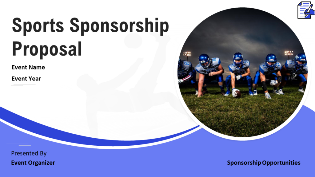 Sports Sponsorship Proposal Design