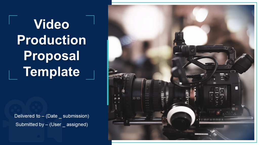 Video Production Proposal PPT Presentation