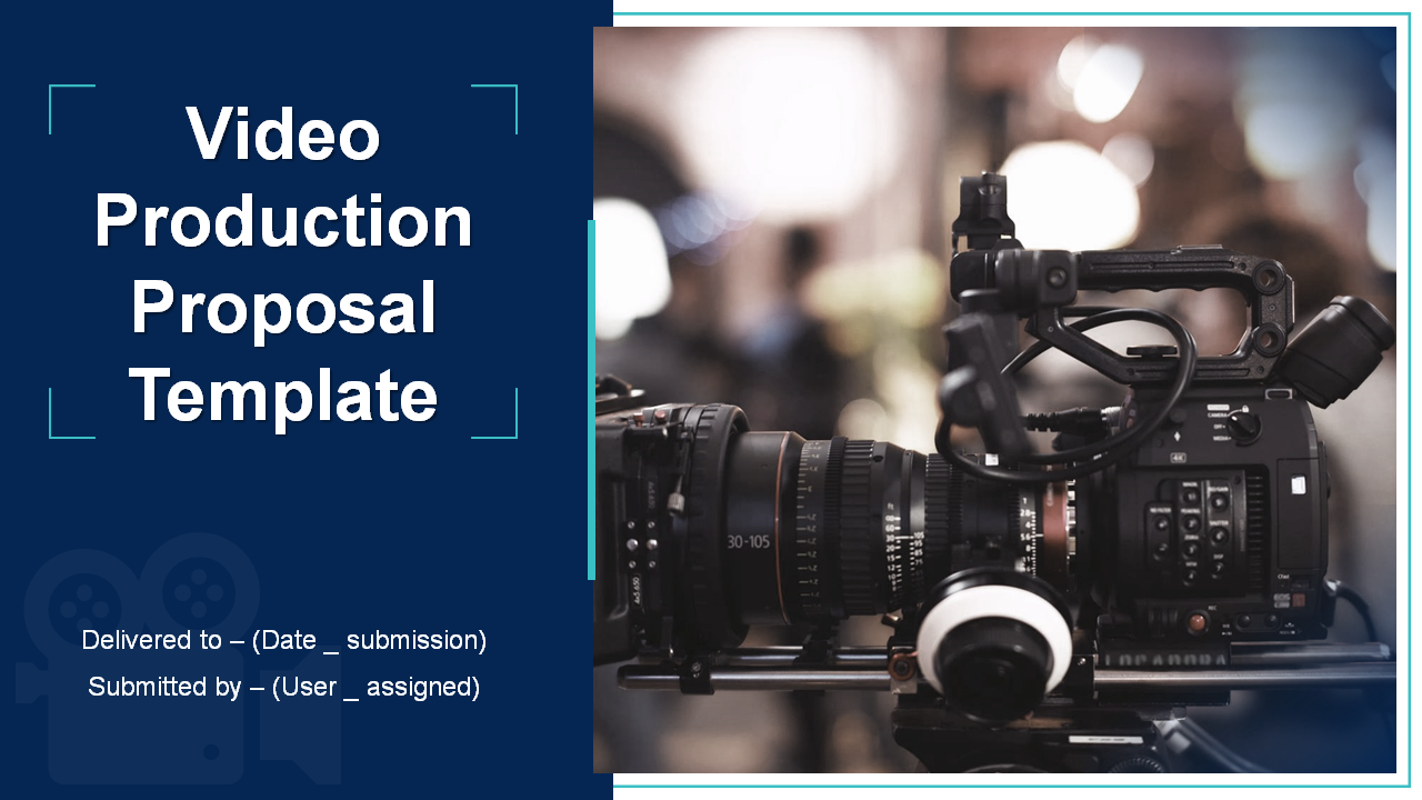 Video Production Services Proposal PPT Template