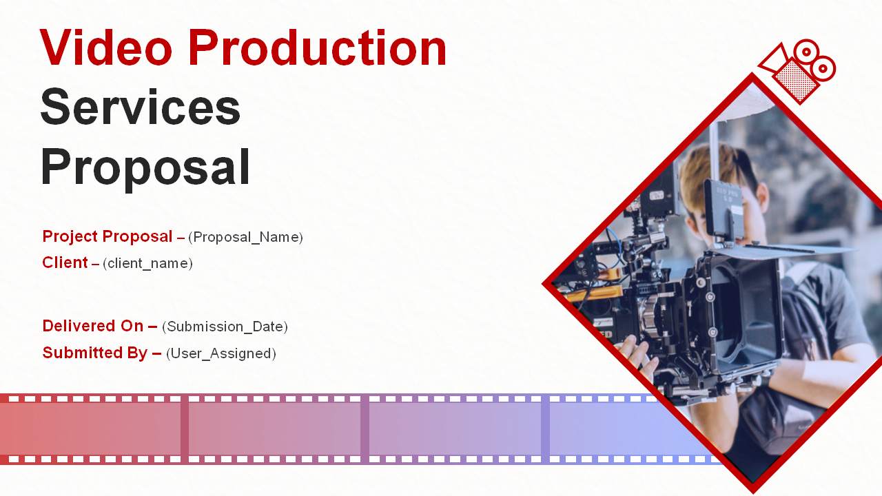 Video Production Services Proposal Template