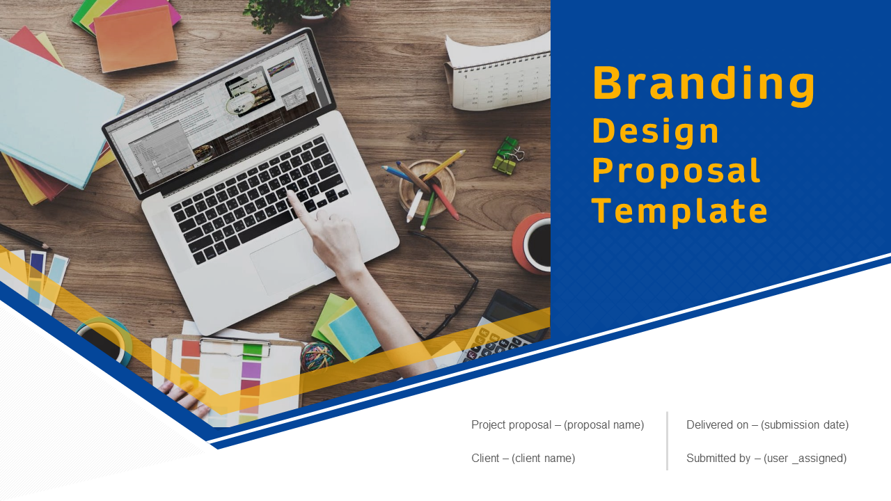 branding design proposal template powerpoint presentation slides wd