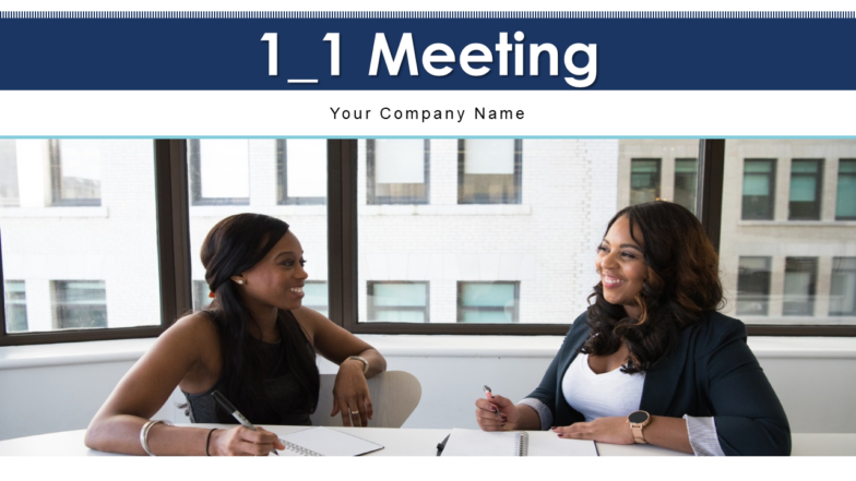 one on one meeting PPT template