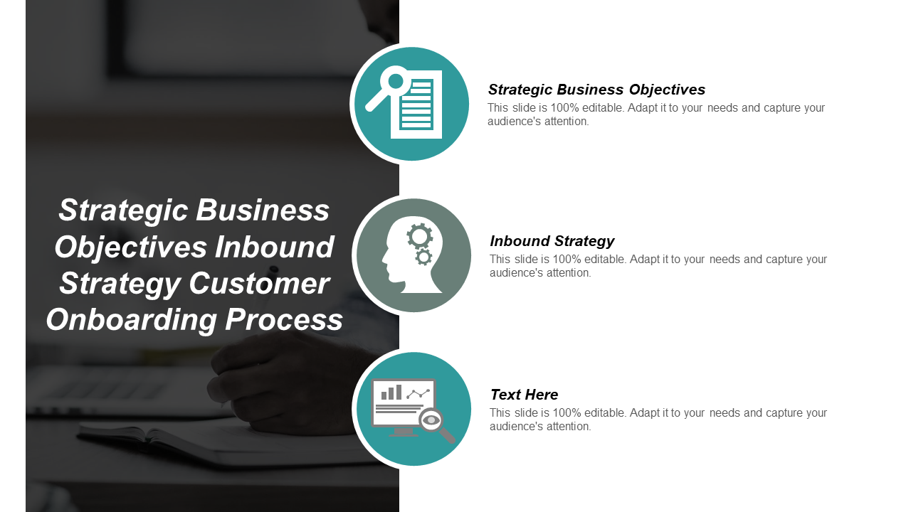 strategic business objectives inbound strategy customer onboarding process cpb wd