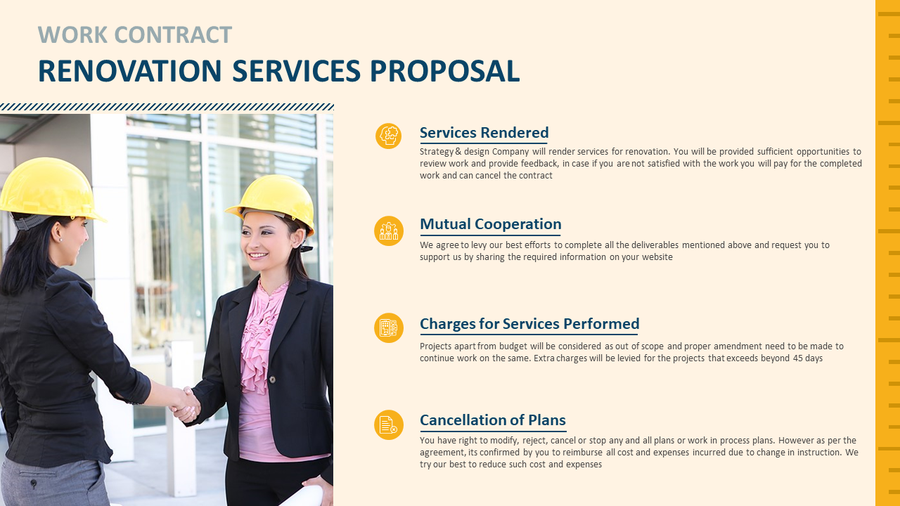 work_contract_renovation_services_proposal_cooperation_ppt_powerpoint_slides_wd