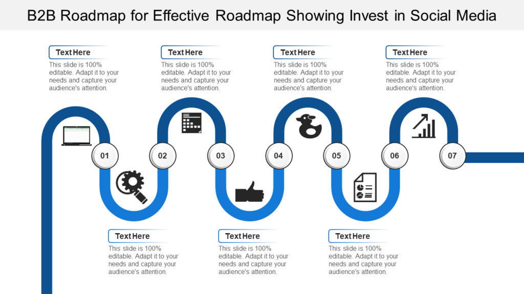 B2B Roadmap for Effective Marketing PPT Template
