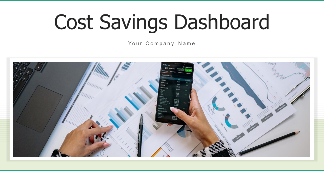 Cost Savings Dashboard