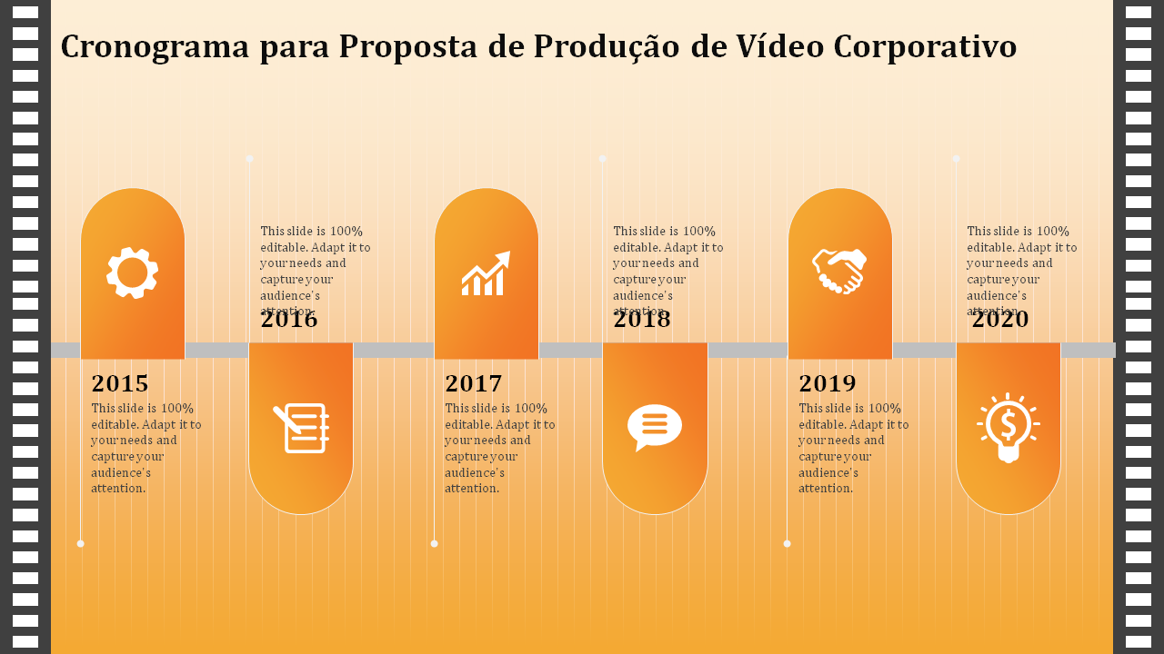 Cronograma para Proposta de Produção de Vídeo Corporativo