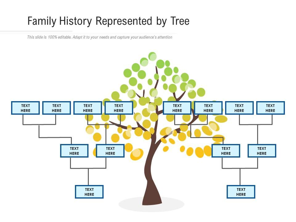 Family History Tree PPT Theme