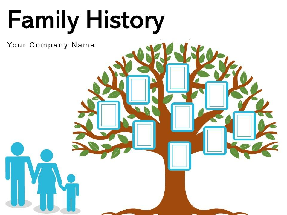Family Tree Flowchart PPT Template