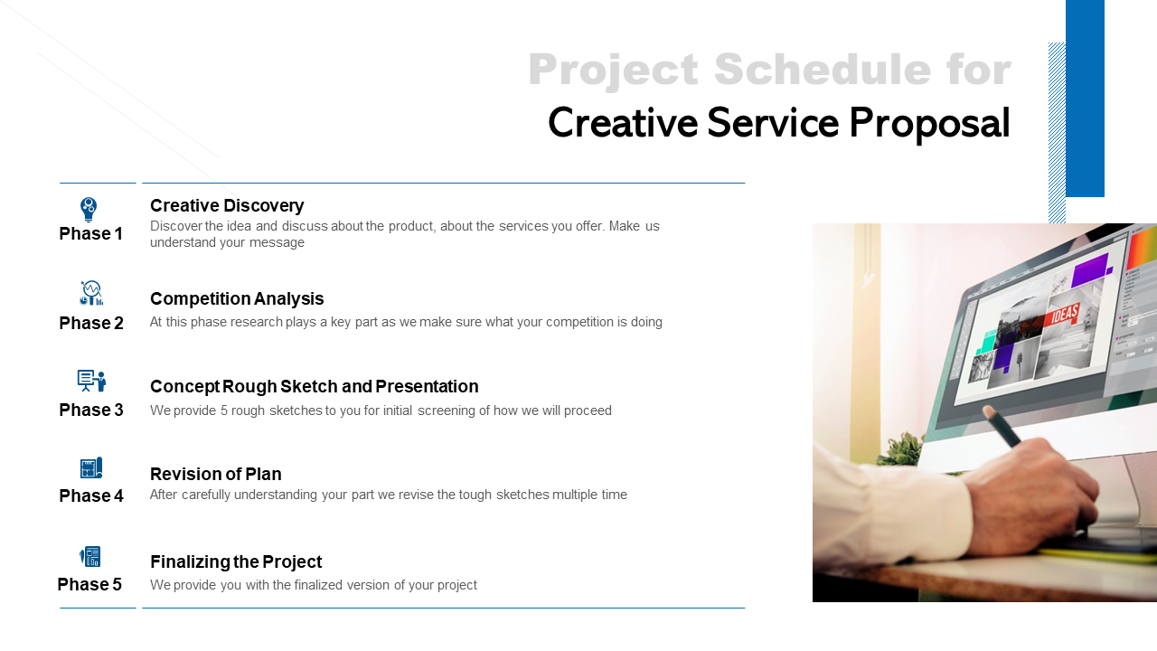 Project Schedule Template For Creative Proposal