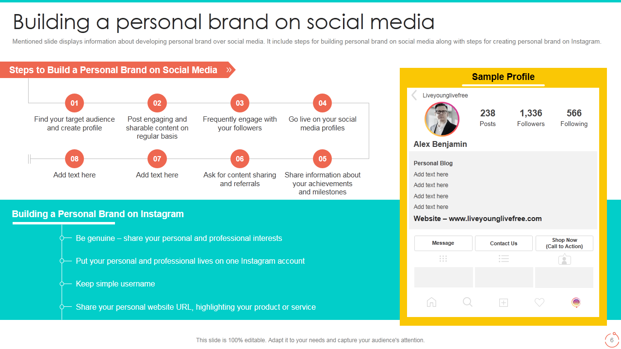 Personal Branding Guide PowerPoint